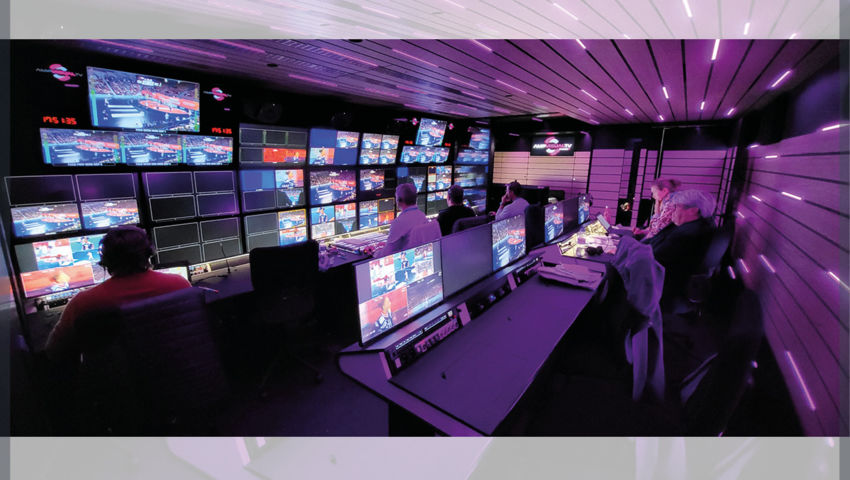 Television production truck
