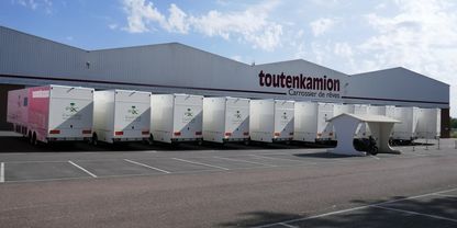 10 breast cancer screening trucks ready to go to Saudi Arabia