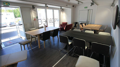 Showroom d’exposition mobile à la rencontre de partenaires professionnels