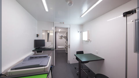 Clinique mobile de radiologie à destination du Burkina Faso