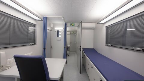 3 nouveaux centres médicaux mobiles pour notre client ACMS