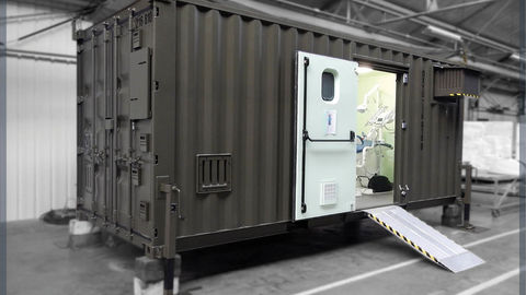 Dental tailor-made shelter