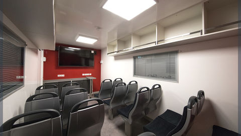 Salle de formation mobile