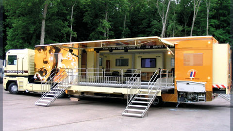 Podium truck for the Army