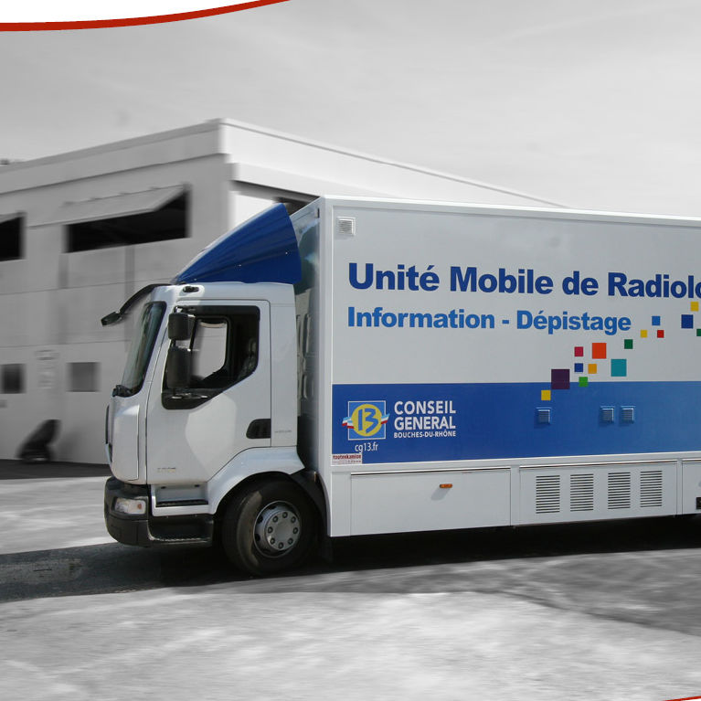Unité mobile de radiologie - Information et dépistage