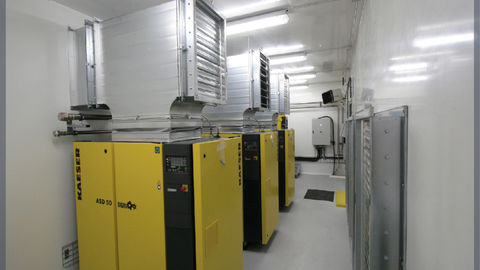 Mobile workshop capable of operating in the most extreme environments