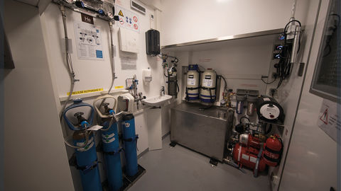 Mobile laboratory truck to combat CBRN risks