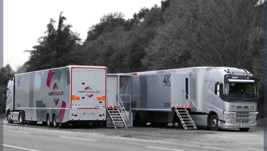 2 nouveaux cars régie pour AMP VISUAL TV