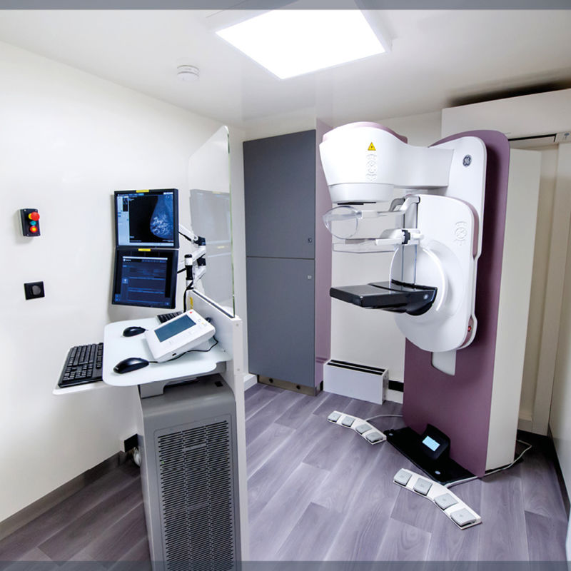 Innovative and high-performance mobile mammography solution