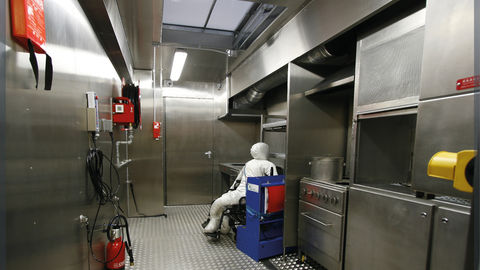 Centre mobile de formation incendie théorique et pratique