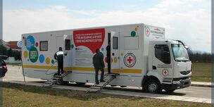 Unité de mammographie mobile pour la Grèce