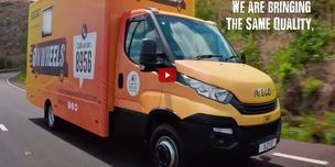 Our latest ophthalmology truck for Mauritius