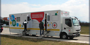 Unité de mammographie mobile pour la Grèce