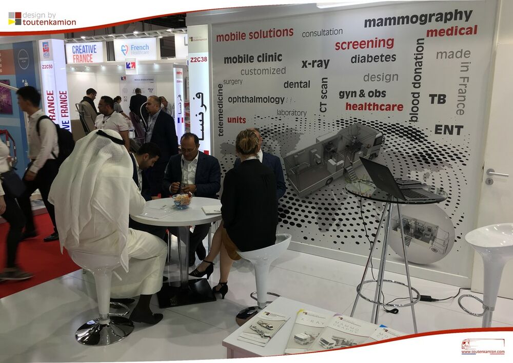 Booth at Arab Health