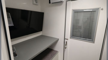 Unité médicale mobile avec accueil