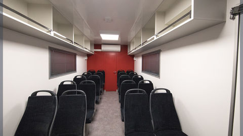 Salle de formation mobile