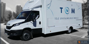 Mobile tele-ophthalmology unit to help medical deserts