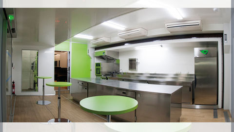 Solution de formation mobile de démonstrations culinaires