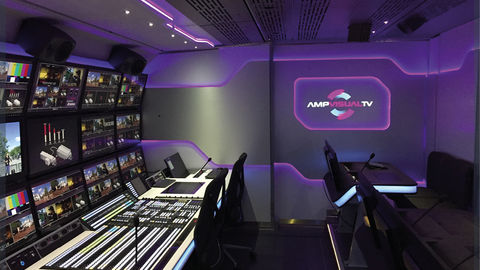 OB van for broadcasting