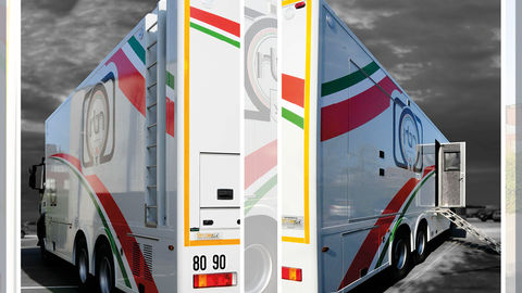 10 camera HD production truck