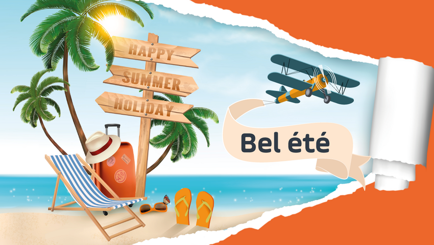 Nous vous souhaitons un bel été !