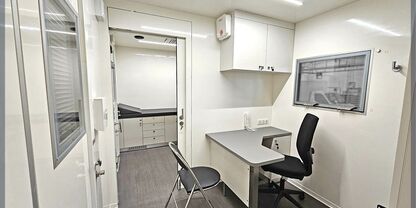 Un cabinet médical itinérant pour réaliser des soins préventifs à proximité même des patients