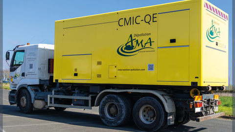 Découvrez la berce de dépollution conçue et réalisée pour AMA