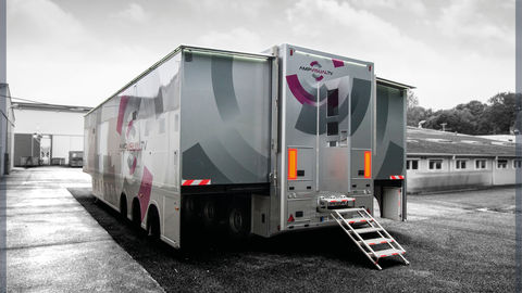 Itinerant broadcast, a mobile means of production