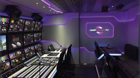 OB van for broadcasting