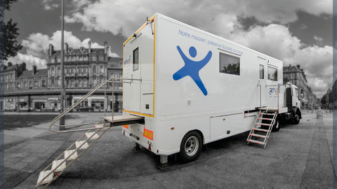 New occupational health and prevention vehicle for AMSN