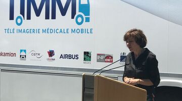 Inauguration du camion de télémédecine TIMM