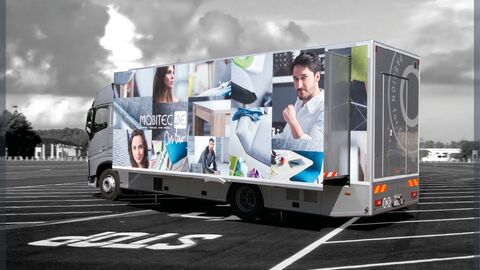 Point de vente mobile allant à la rencontre des habitants