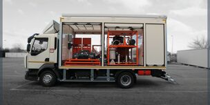 Un camion atelier fonctionnel imaginé et conçu par Brevet Carrosserie