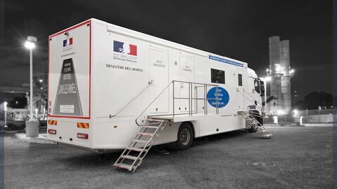 Unité de formation mobile pour la prévention et la sécurité routière dans les armées