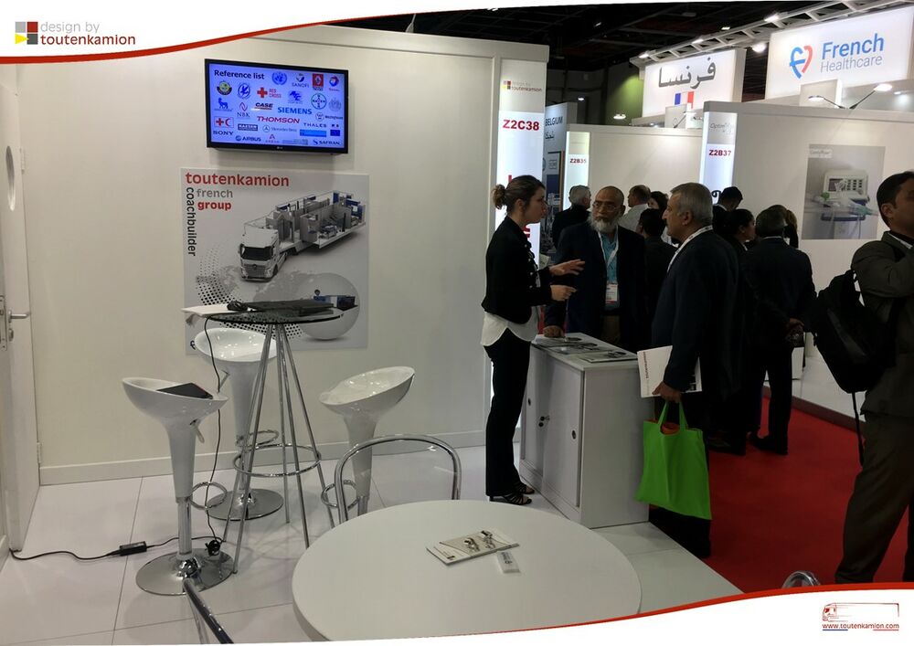 Booth at Arab Health