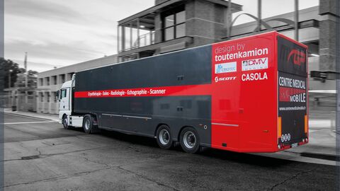 Multidisciplinary semi-trailer for our client Mobile Medical Centre