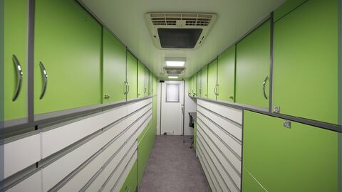 Le camion pharmacie apporte un service de vente de médicaments à la population