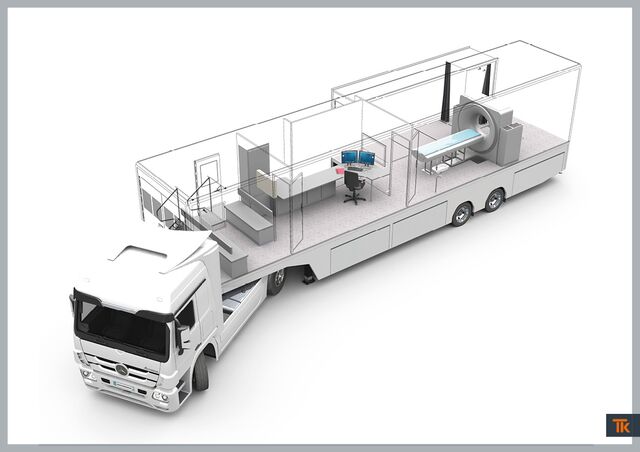 Mobile tomography unit