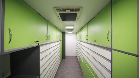 La pharmacie itinérante apporte un service de vente de médicaments à la population