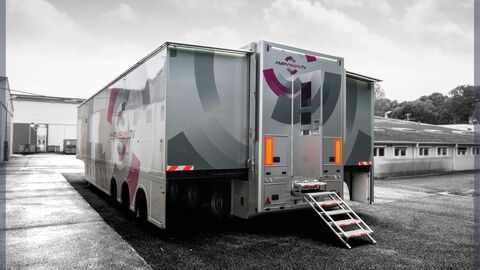 Itinerant broadcast, a mobile means of production