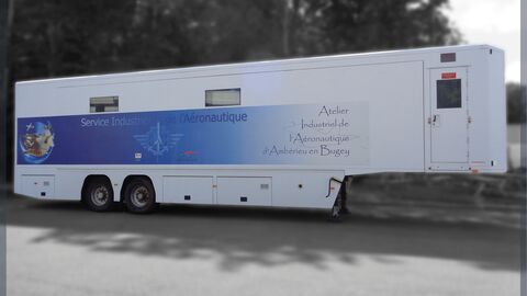 Atelier mobile industriel de l’aéronautique