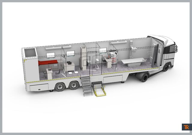 Mobile x-ray unit