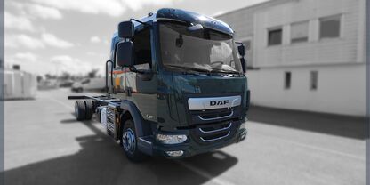 Découvrez l'allongement réalisé sur la cabine de ce DAF LF