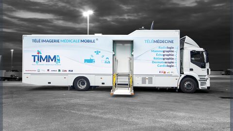TIMM – Mobile Medical Tele-Imaging, the first mobile telemedicine unit connected in real time to an expert centre