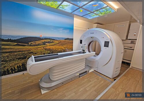 Une unité mobile d'imagerie médicale intégrant un scanner