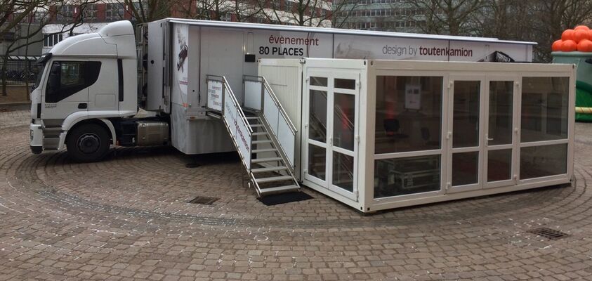 Notre cinémobile était présent lors du Festival International du Film à Berlin