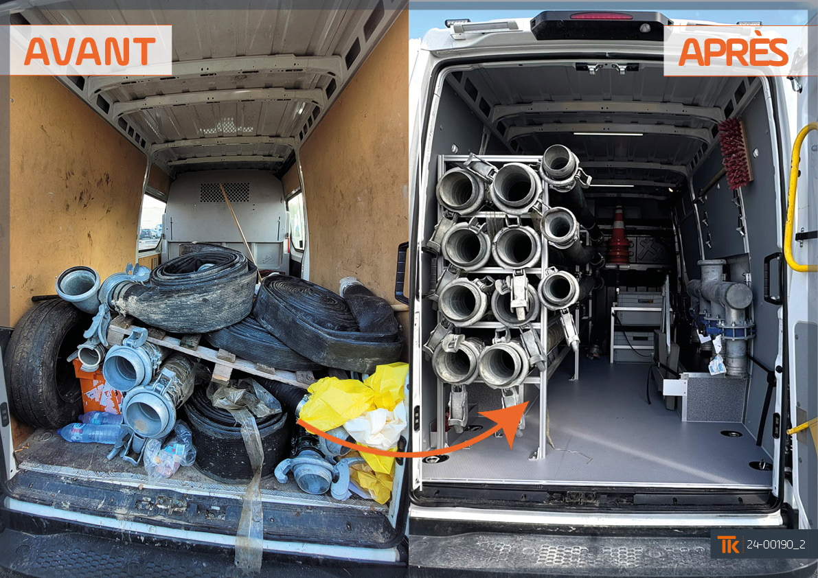 Parce que chaque métier a ses contraintes, chaque véhicule mérite son aménagement sur mesure.